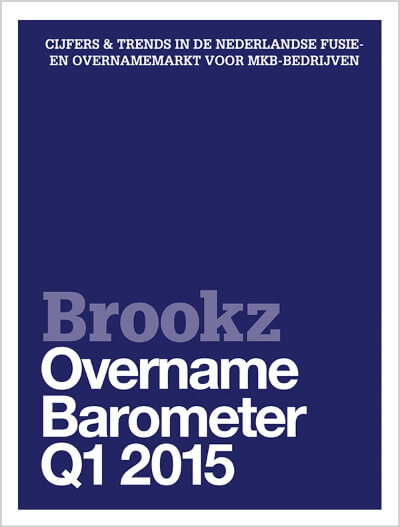 Brookz Overname Barometer Q1-2015